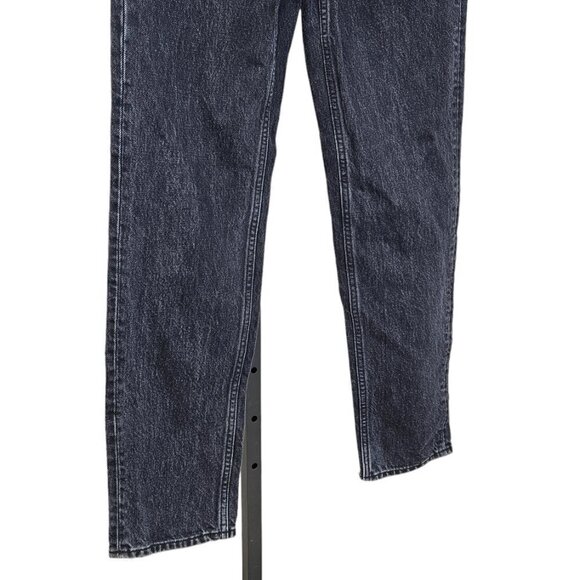 Denim Forum Womens The BF High Rise Loose  Jeans Black Gray Wash Size 23 - Picture 7 of 12